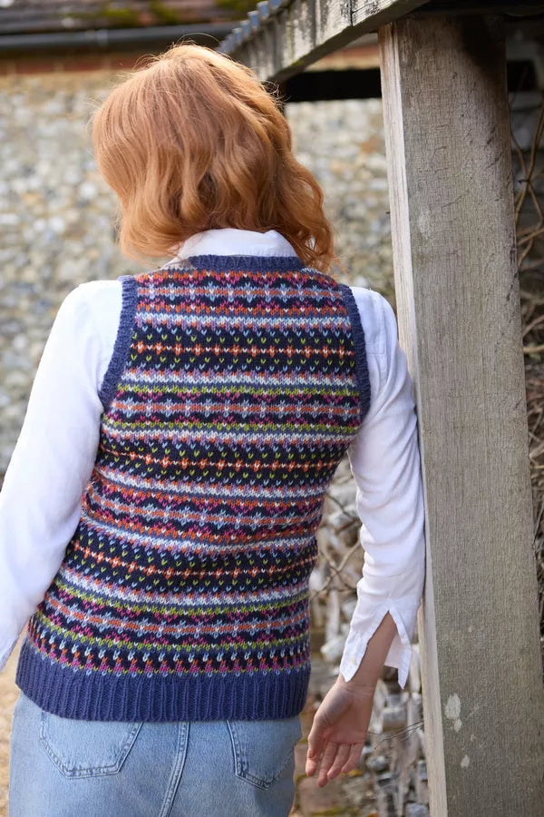 Pachamama Iona Tank Top-Knitwear-White finn