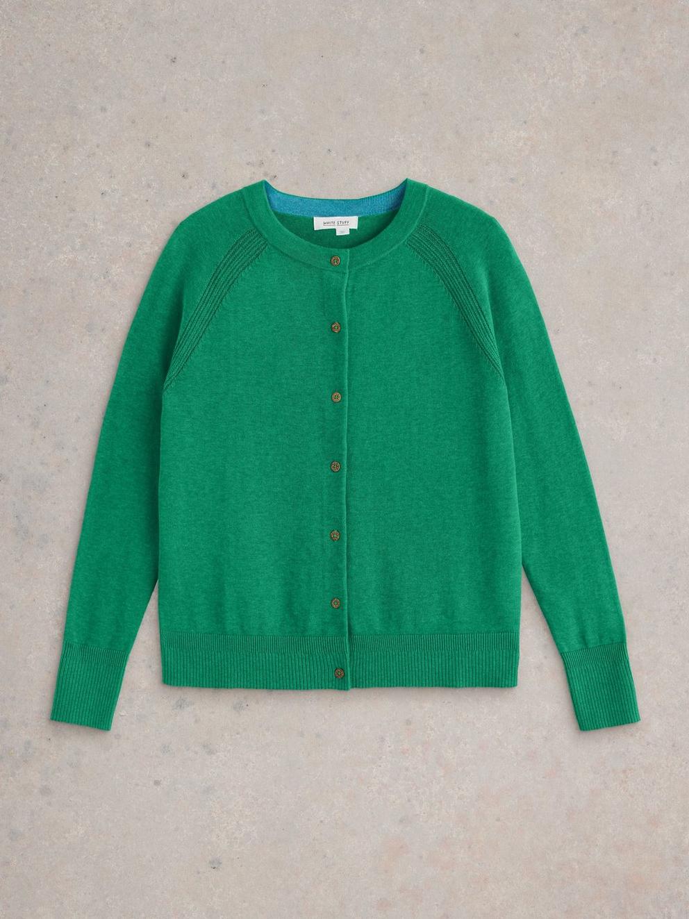 White Stuff Lulu Cardigan-White finn