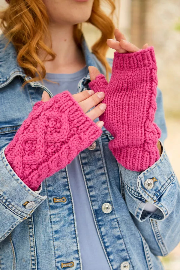 Pachamama Enniskerry Handwarmer (Merino) Rose
