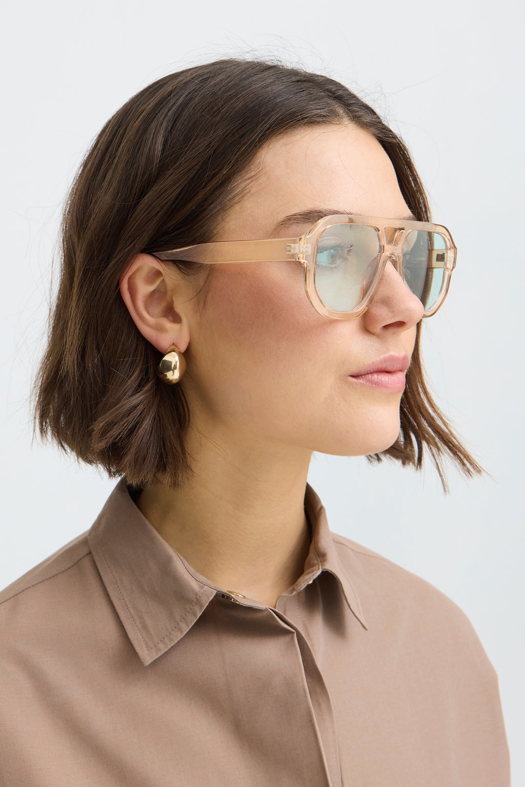 Fransa Fraldina Sunglasses-Fransa-White finn