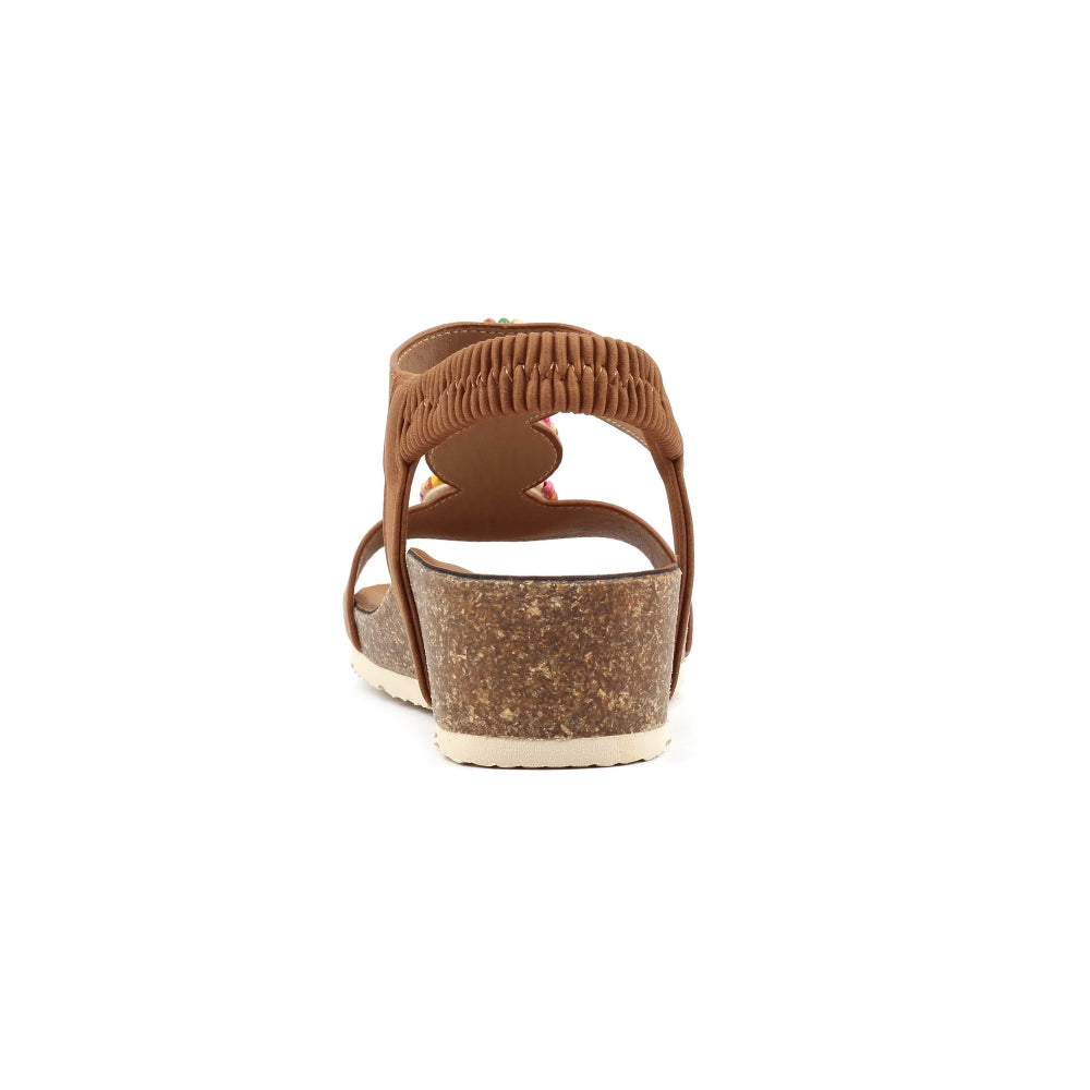 Lunar Candice Tan Sandal-Lunar-White finn