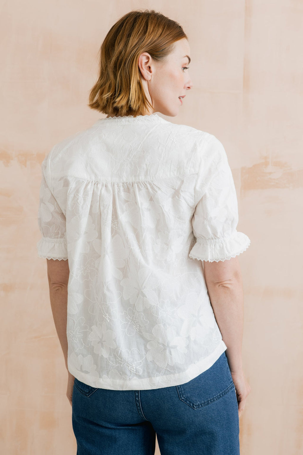 Lily and Me Pintail Blouse Big Bloom