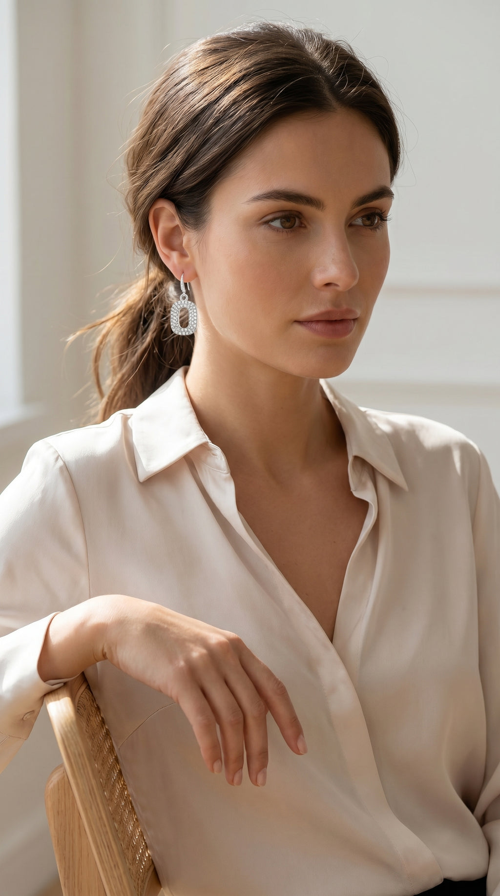 Envy Diamante Detail Earrings 513