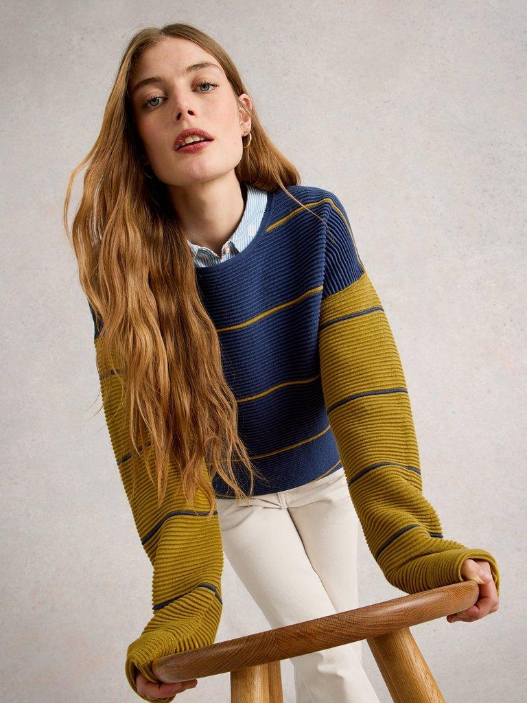 White Stuff Jana Stripe Jumper