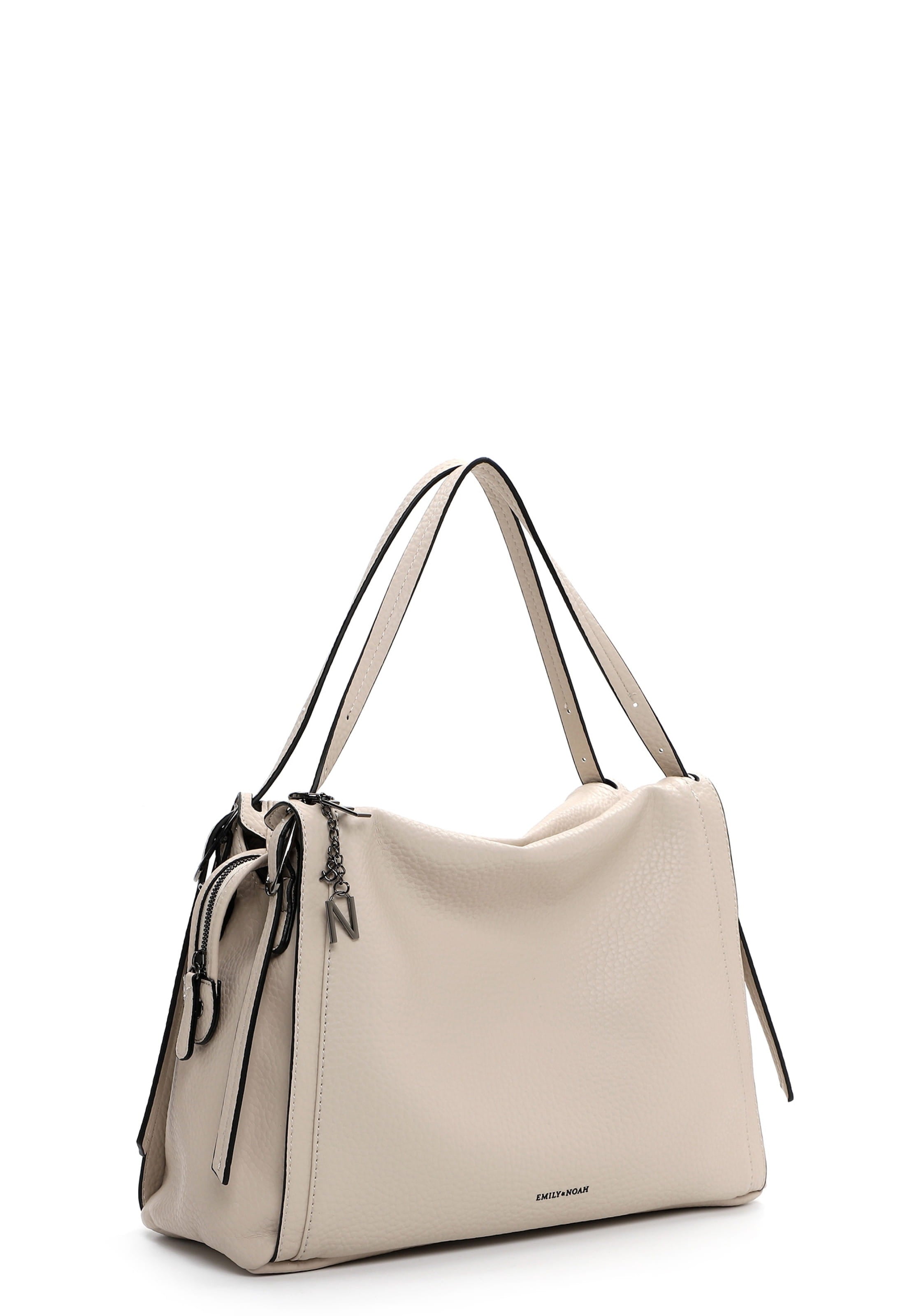 Emily and Noah Harleen Large Shoulder Bag-Bag-White finn