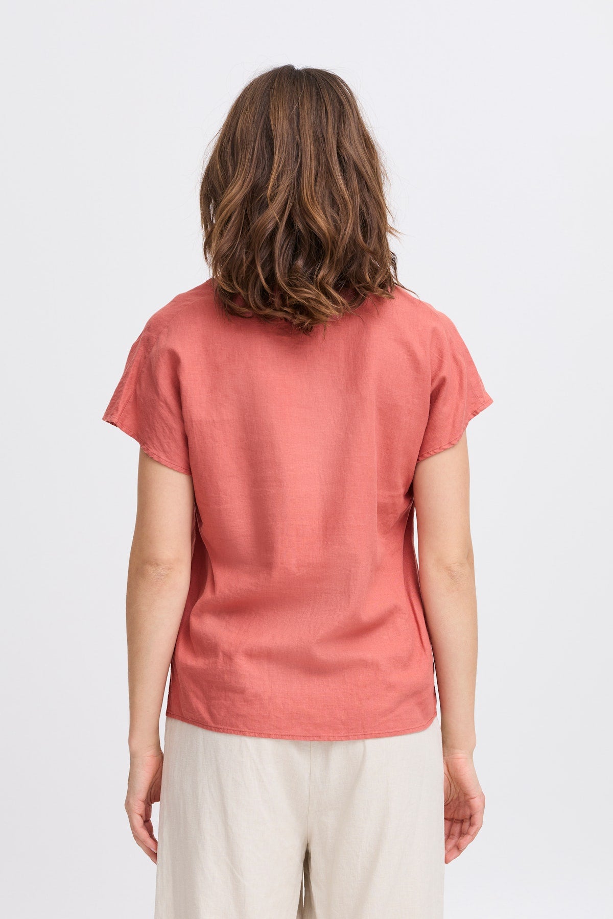 B young Byfalakka Blouse-Shirts & Tops-White finn