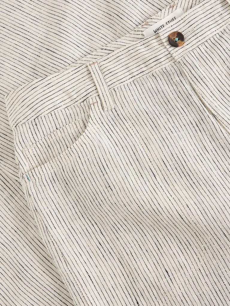 White Stuff Tia Linen Wide Leg Crop-White Stuff-White finn