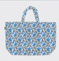Martha Blue Foldaway Bag-Bag-White finn