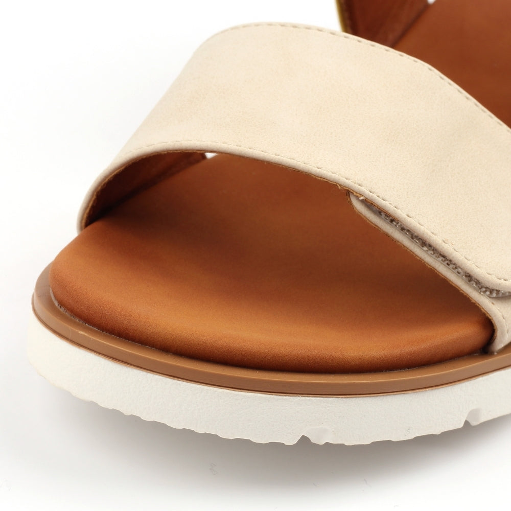 Lunar Gabby Sandal-Lunar-White finn