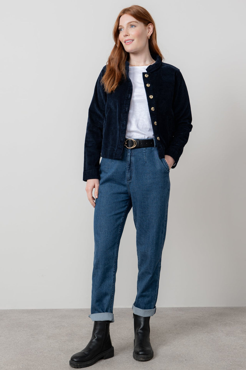 Lily and Me Rene Cord Jacket  Plain