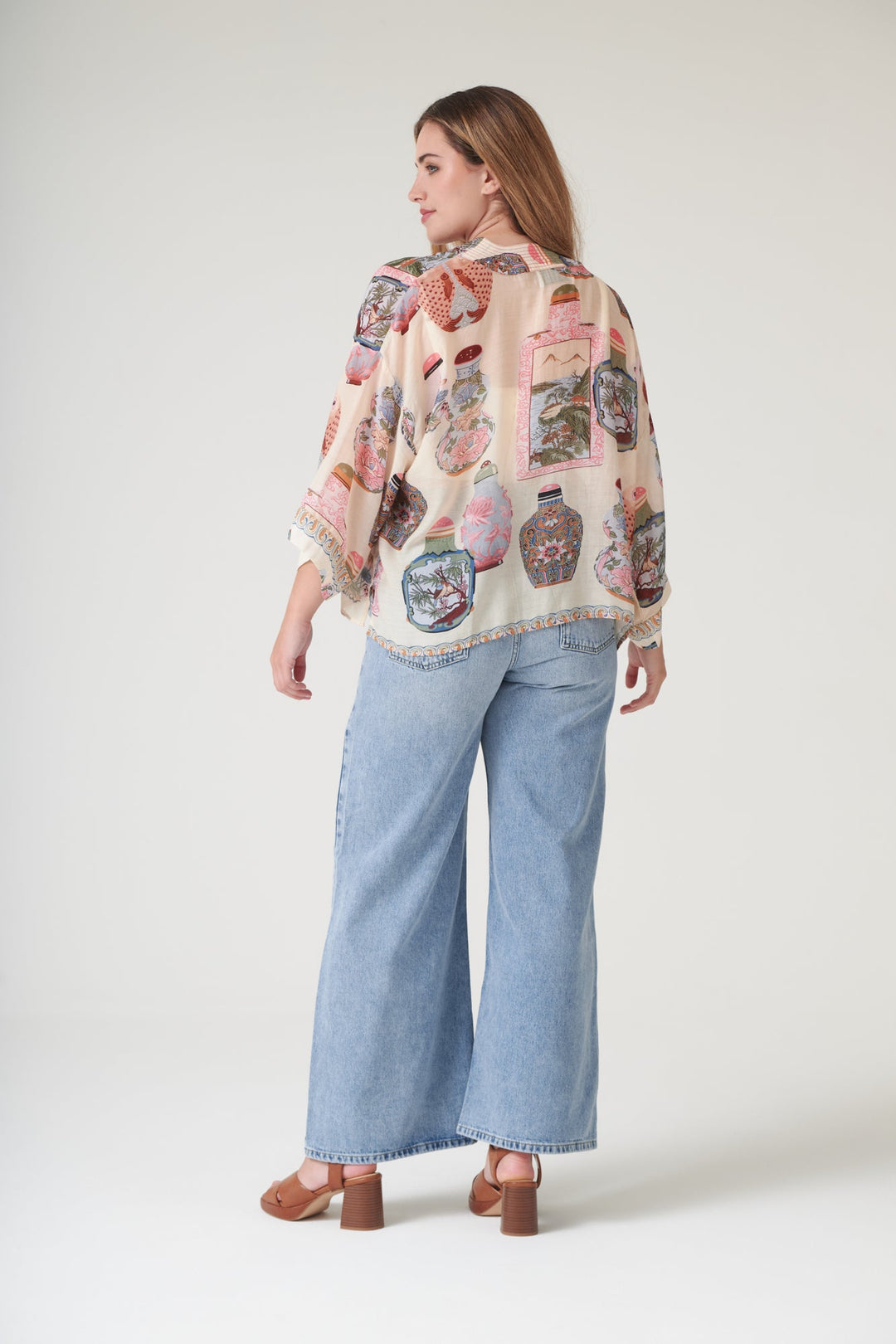 One Hundred Stars Perfume Bottles Blush Kimono