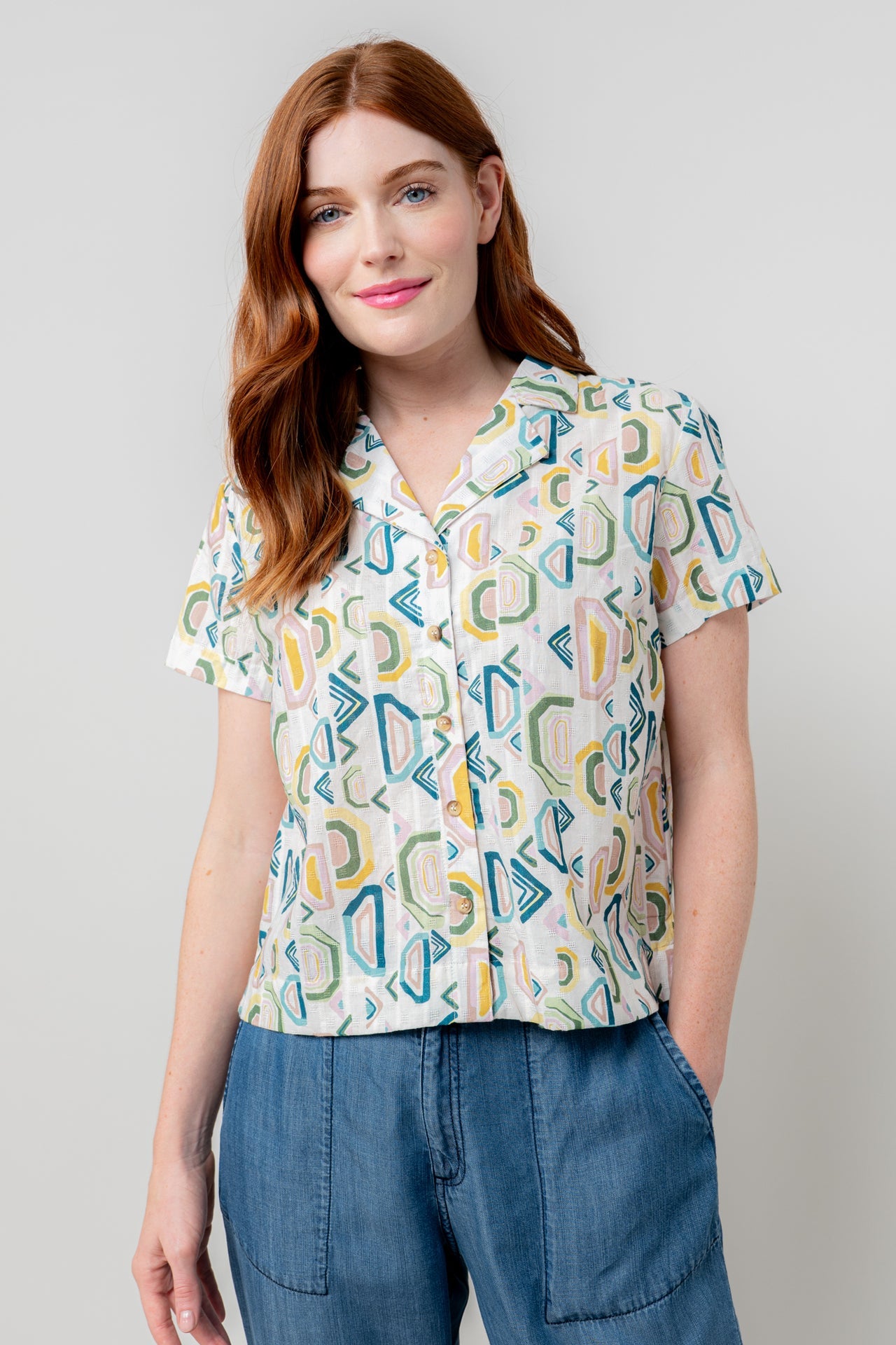 Lily and Me Pippa Shirt Aveline-White finn