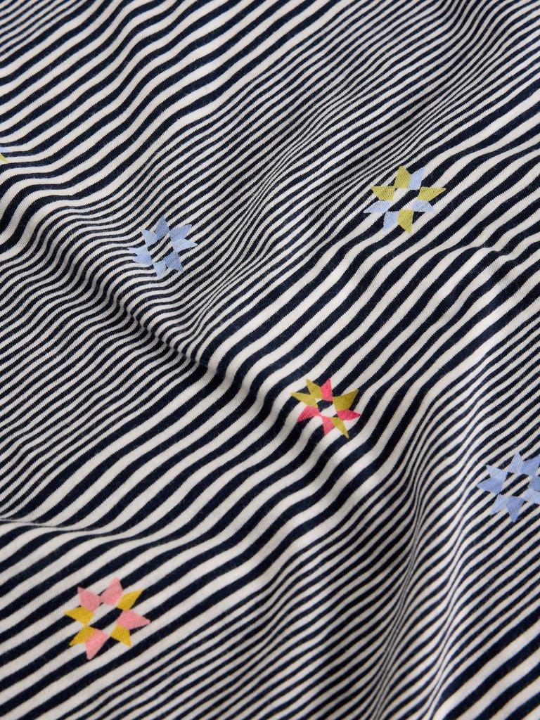 White Stuff ABBIE STRIPE TEE-White Stuff-White finn