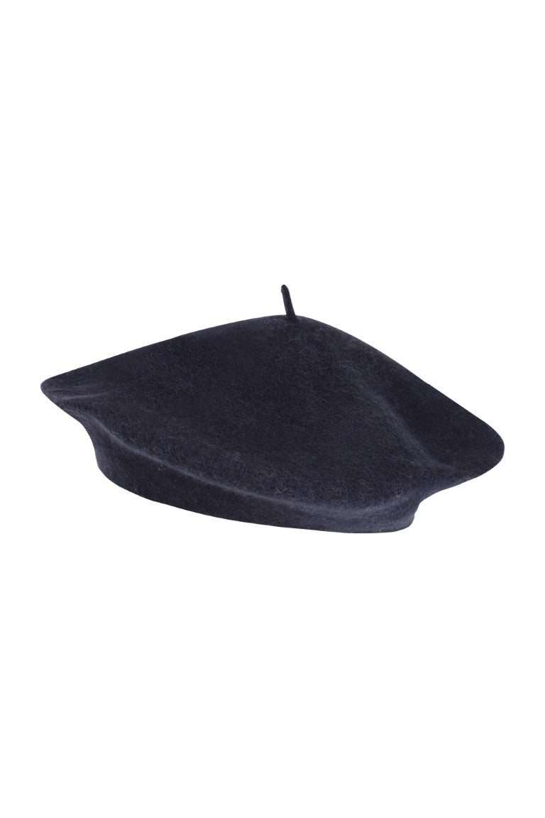 Alice Collins 100% Wool Beret-Hat-White finn
