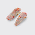 Millie Mae Cherry Blossom Set of 2 Hair Clips - Oyster-Hairclip-