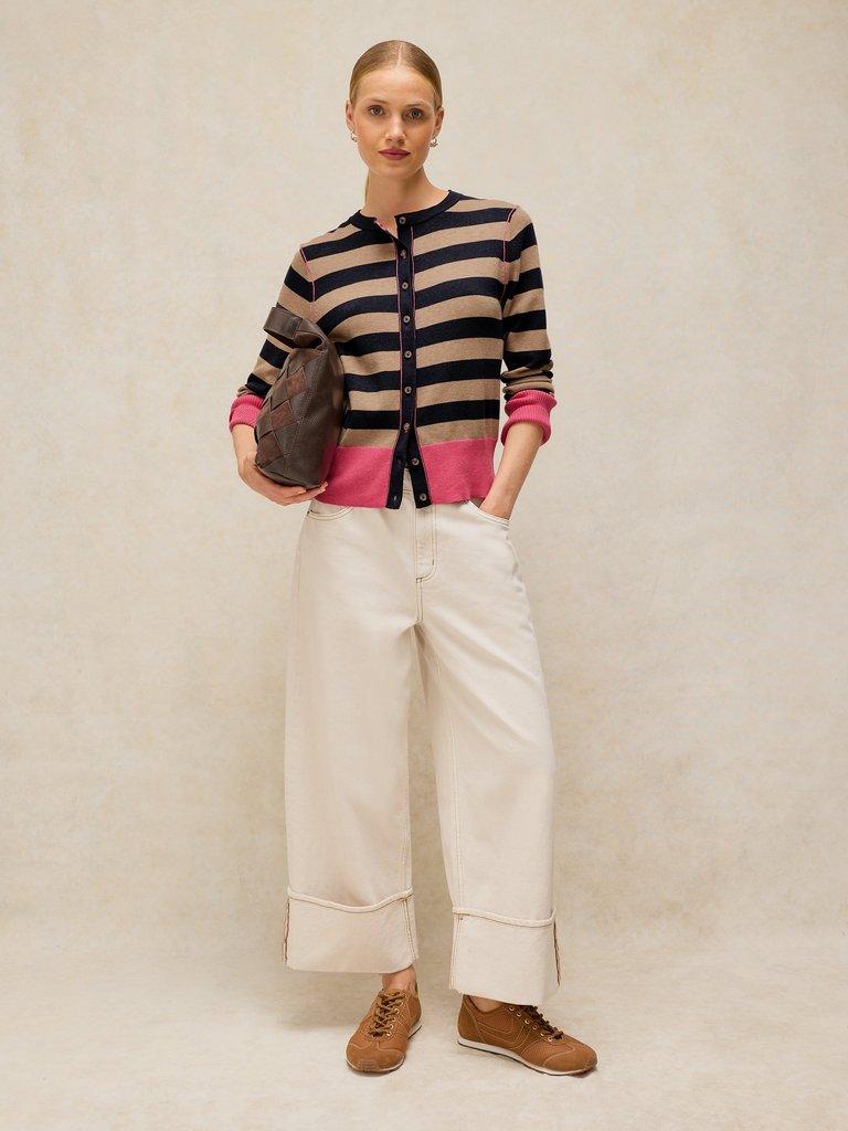 White Stuff lois stripe cardi