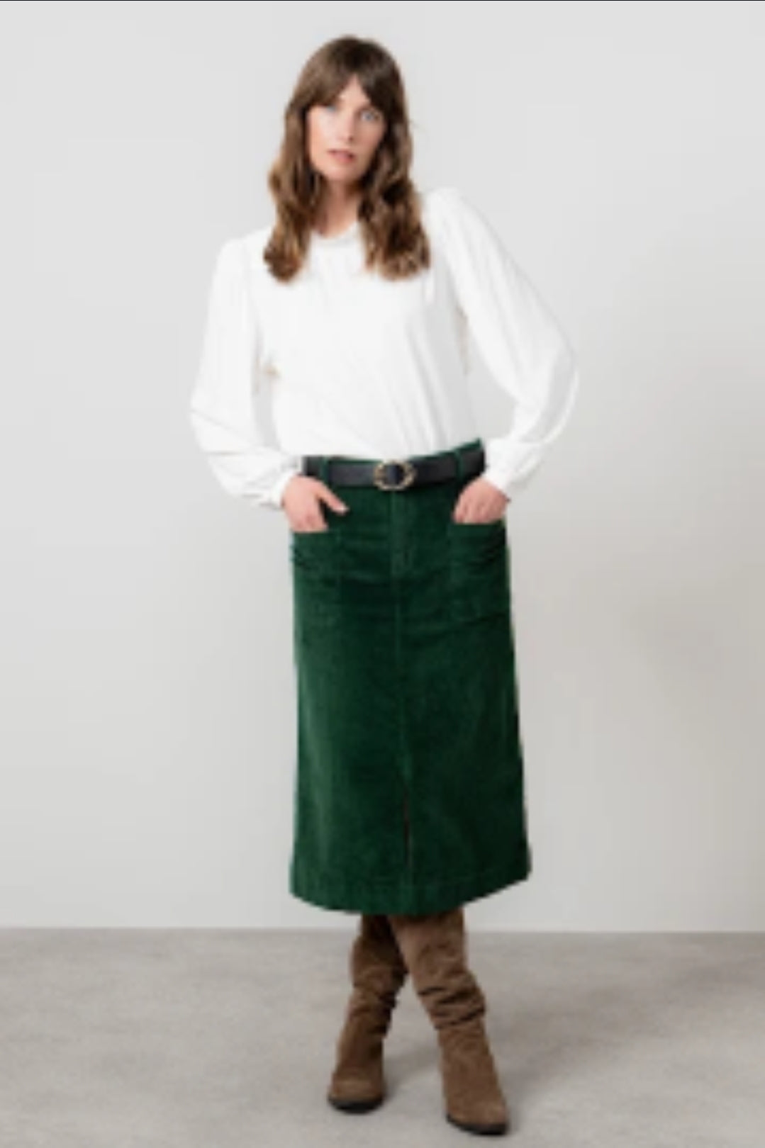Lily and Me Rosewood Top Plain-Lily and Me-White finn