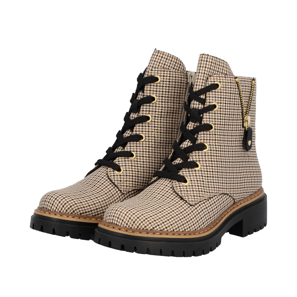 Rieker Cream Ankle Boot 72617-60