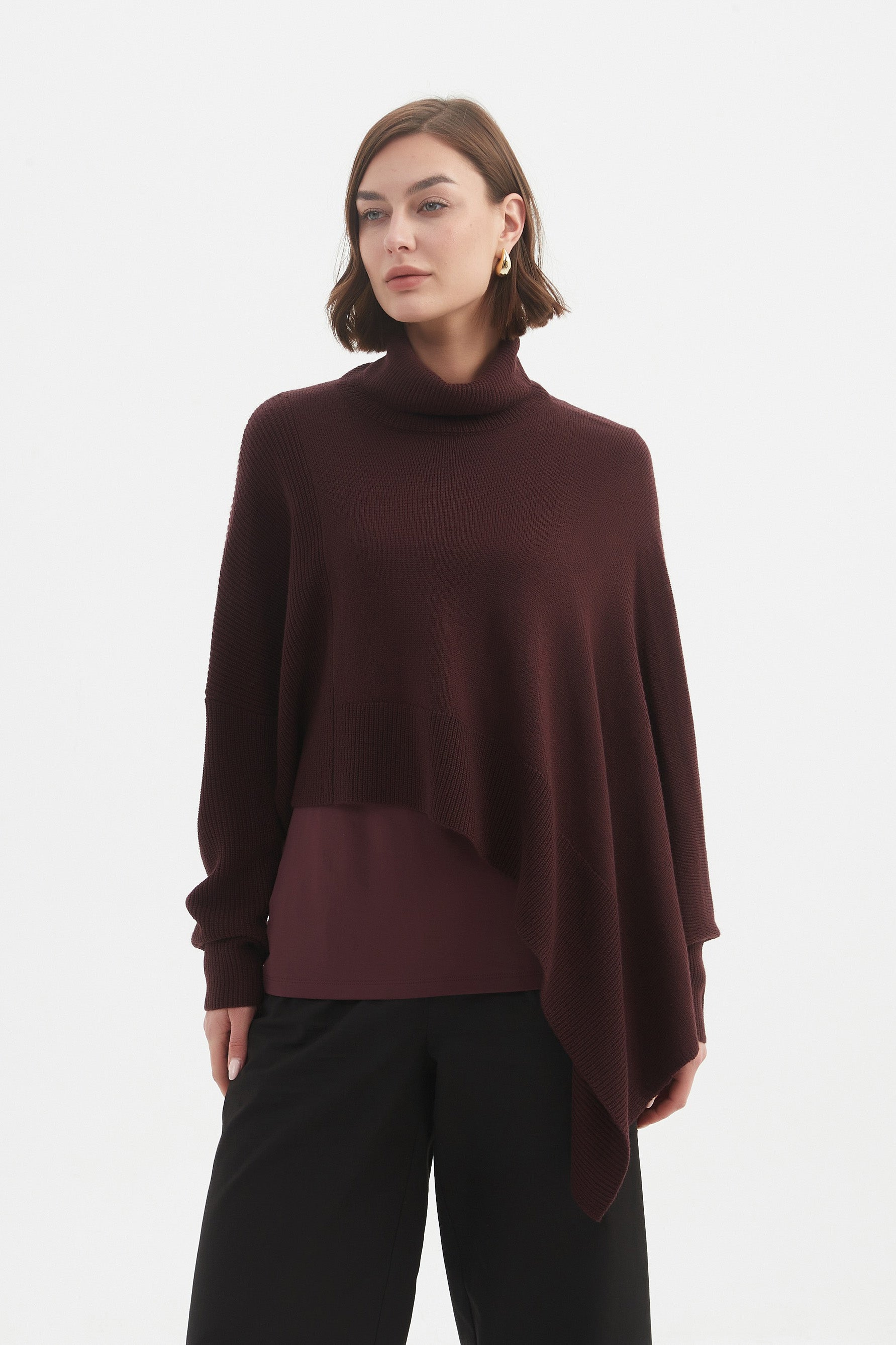 Tirelli Asymmetric Crop Knit