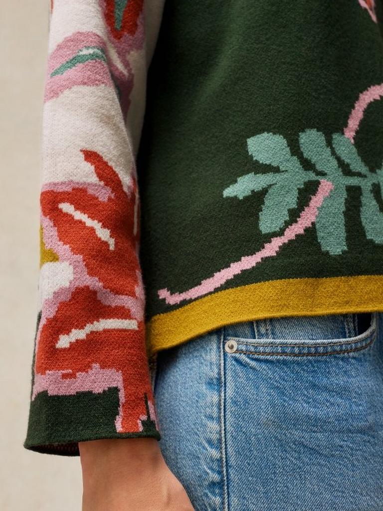 White Stuff fabia floral jumper