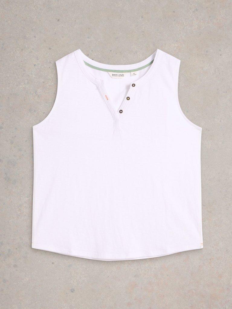White Stuff Lola Vest-Shirts & Tops-White finn