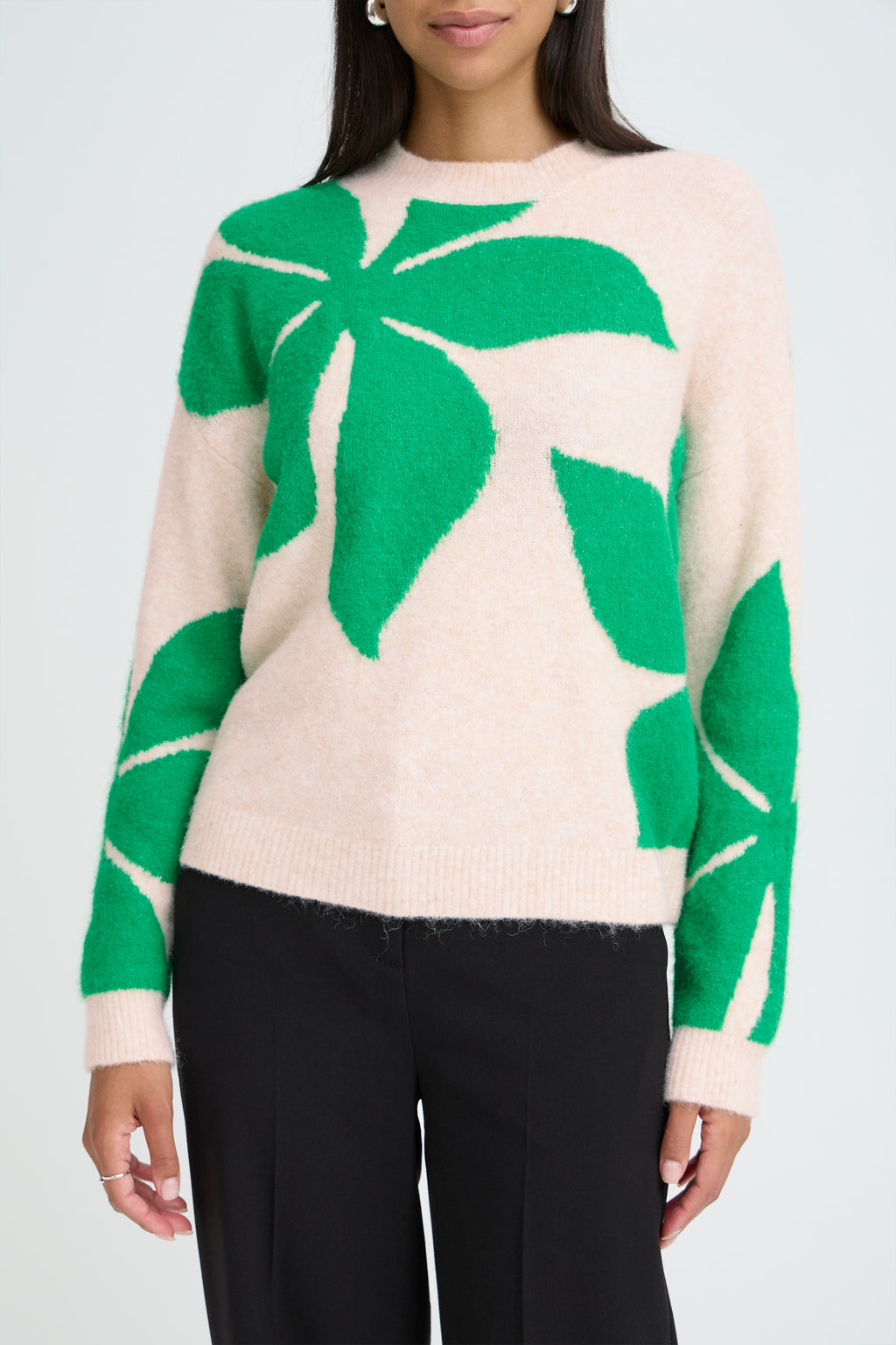 B young Byomea Flower Jumper 3-b.young-White finn