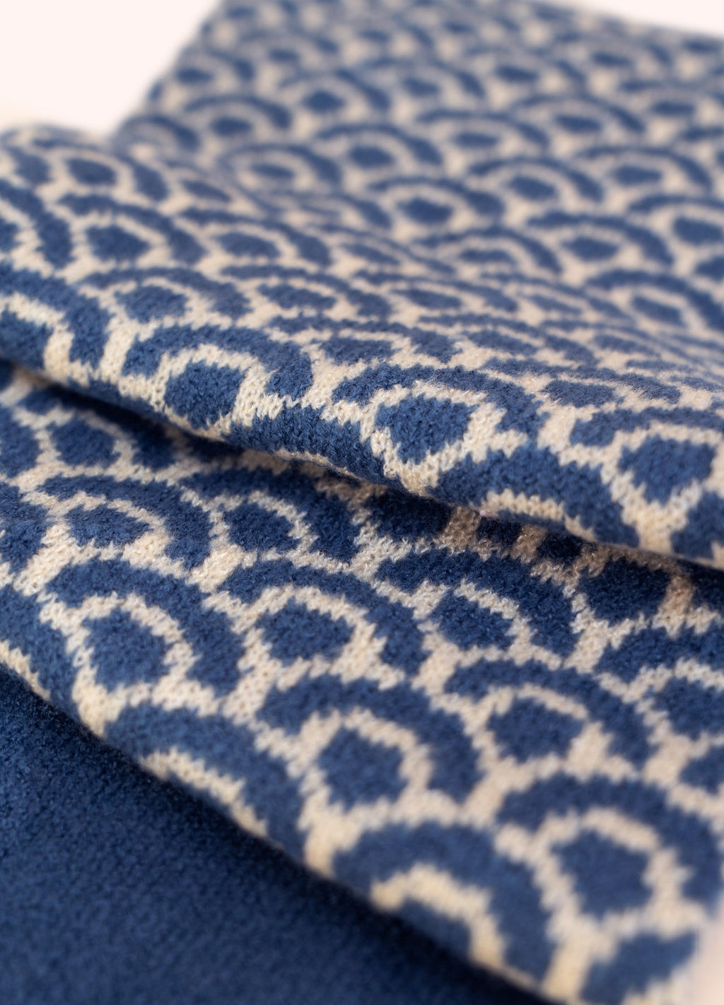 Powder Agatha Scarf, Denim Mix