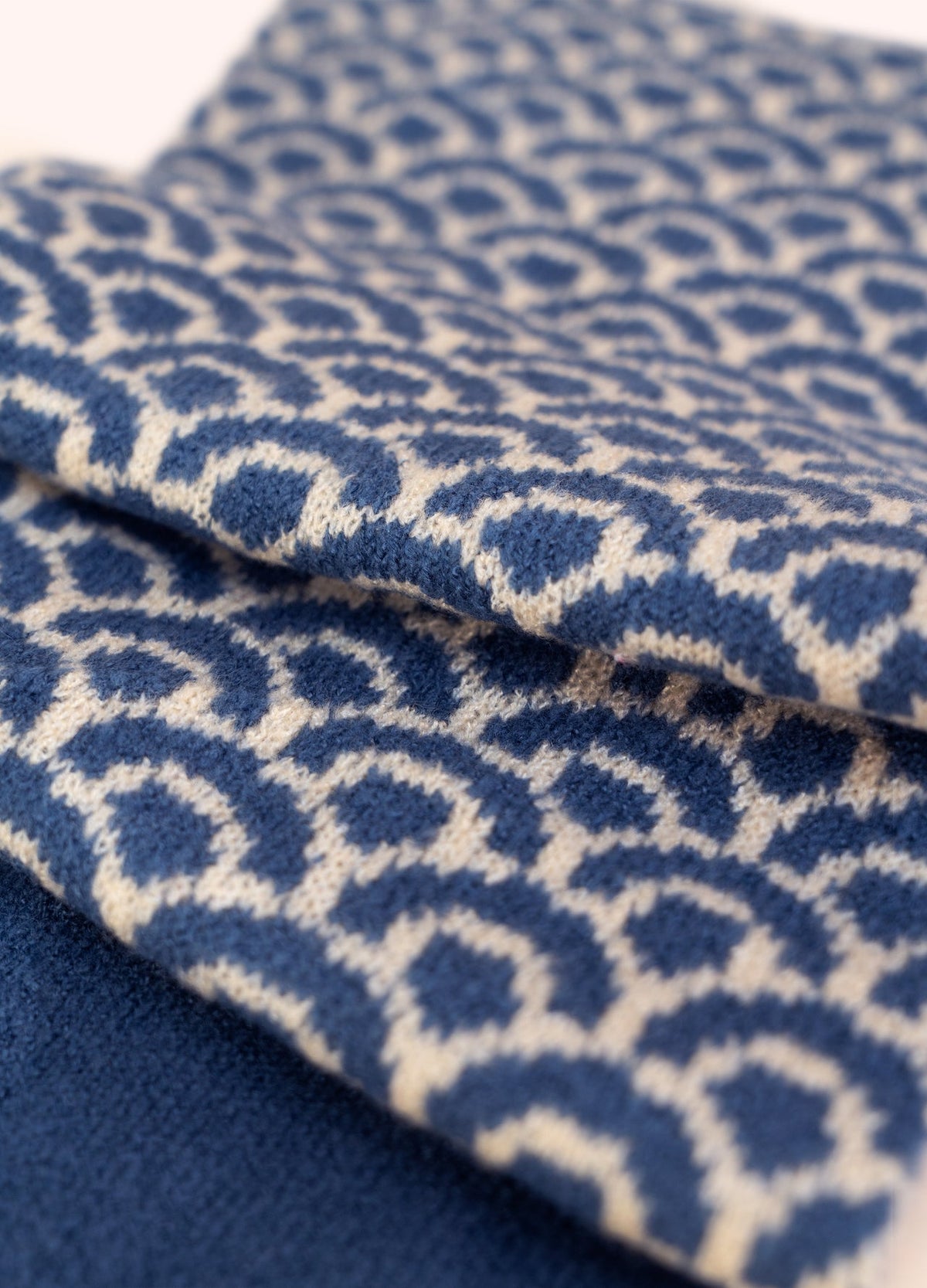 Powder Agatha Scarf, Denim Mix