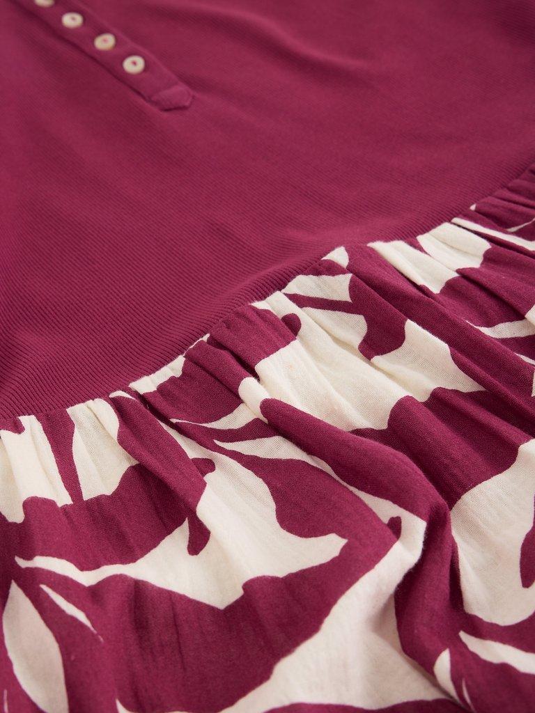 White Stuff Shay Midi Jersey Mix Dress