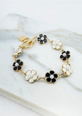 Envy Flower Bracelet 4892-Envy-White finn