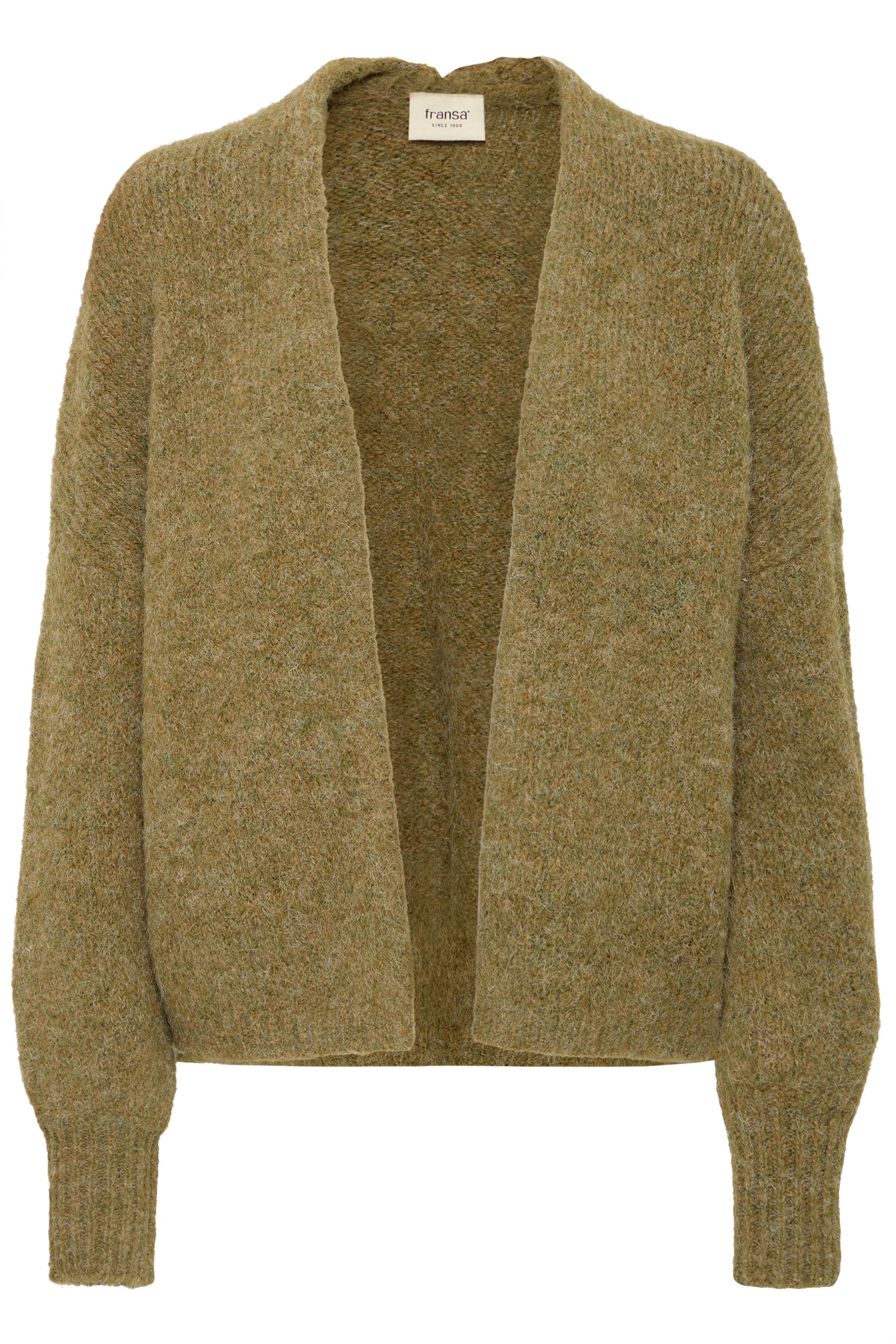 Fransa Frelisa Cardigan 1-Cardigan-White finn
