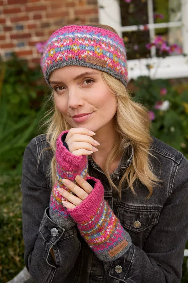 Pachamama Iona Headband-Pachamama-White finn