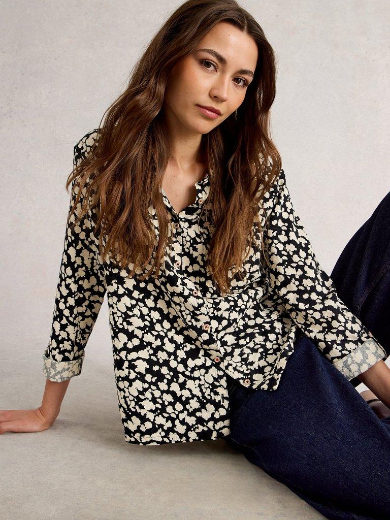 White Stuff Sophie Printed Shirt