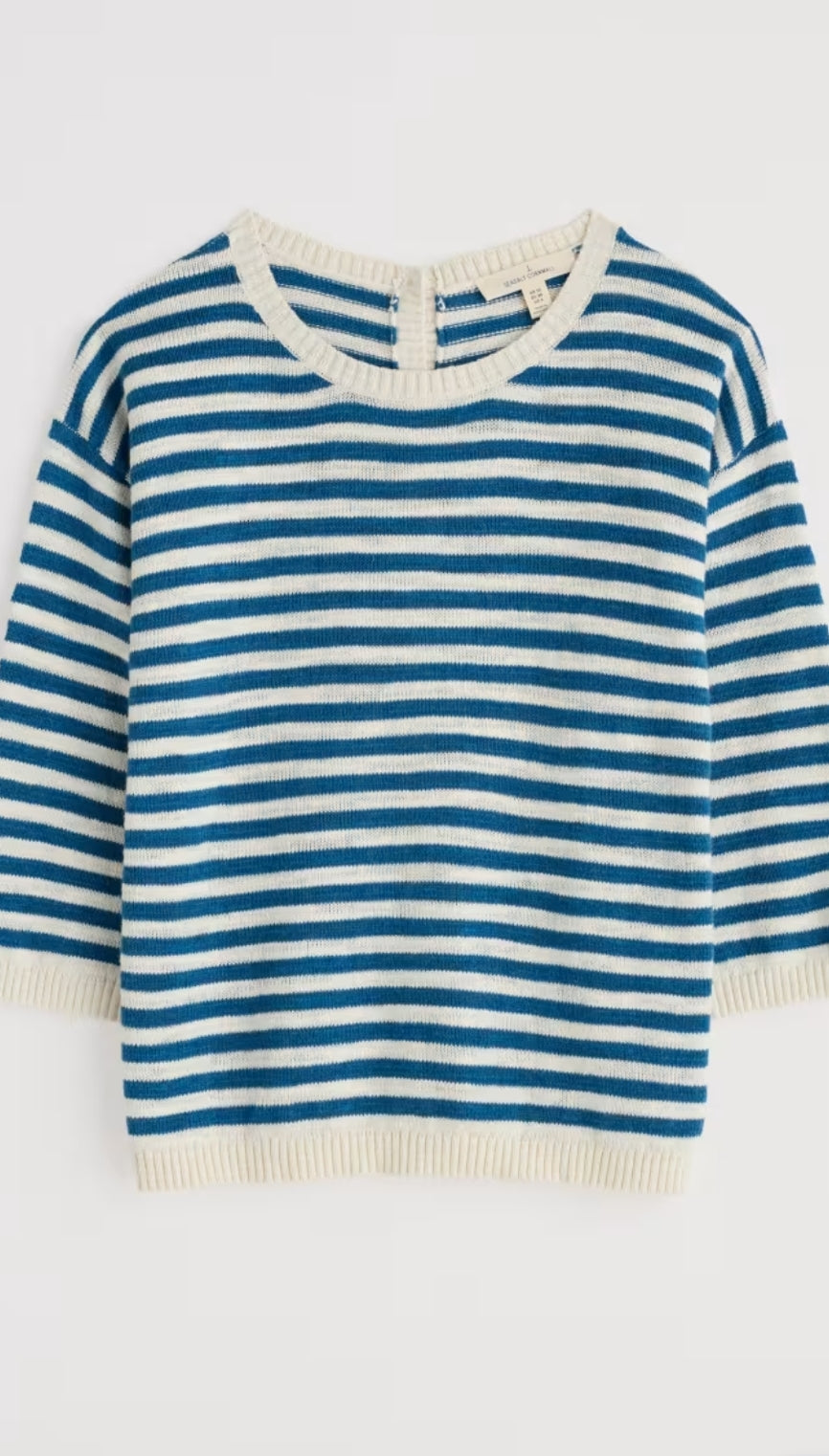 Seasalt Knavock Striped Jumper
