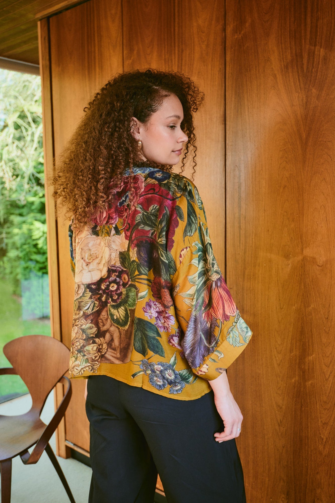 One Hundred Stars Kimono Primula Gold