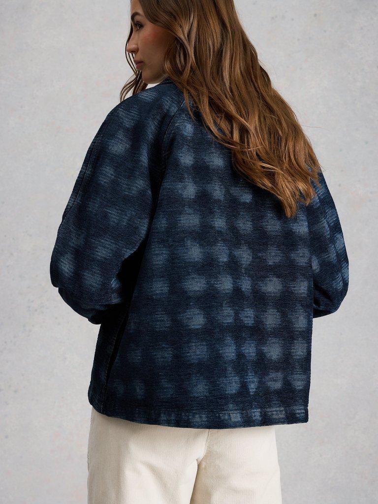 White Stuff Eden Denim Jacquard Jacket-White Stuff-White finn