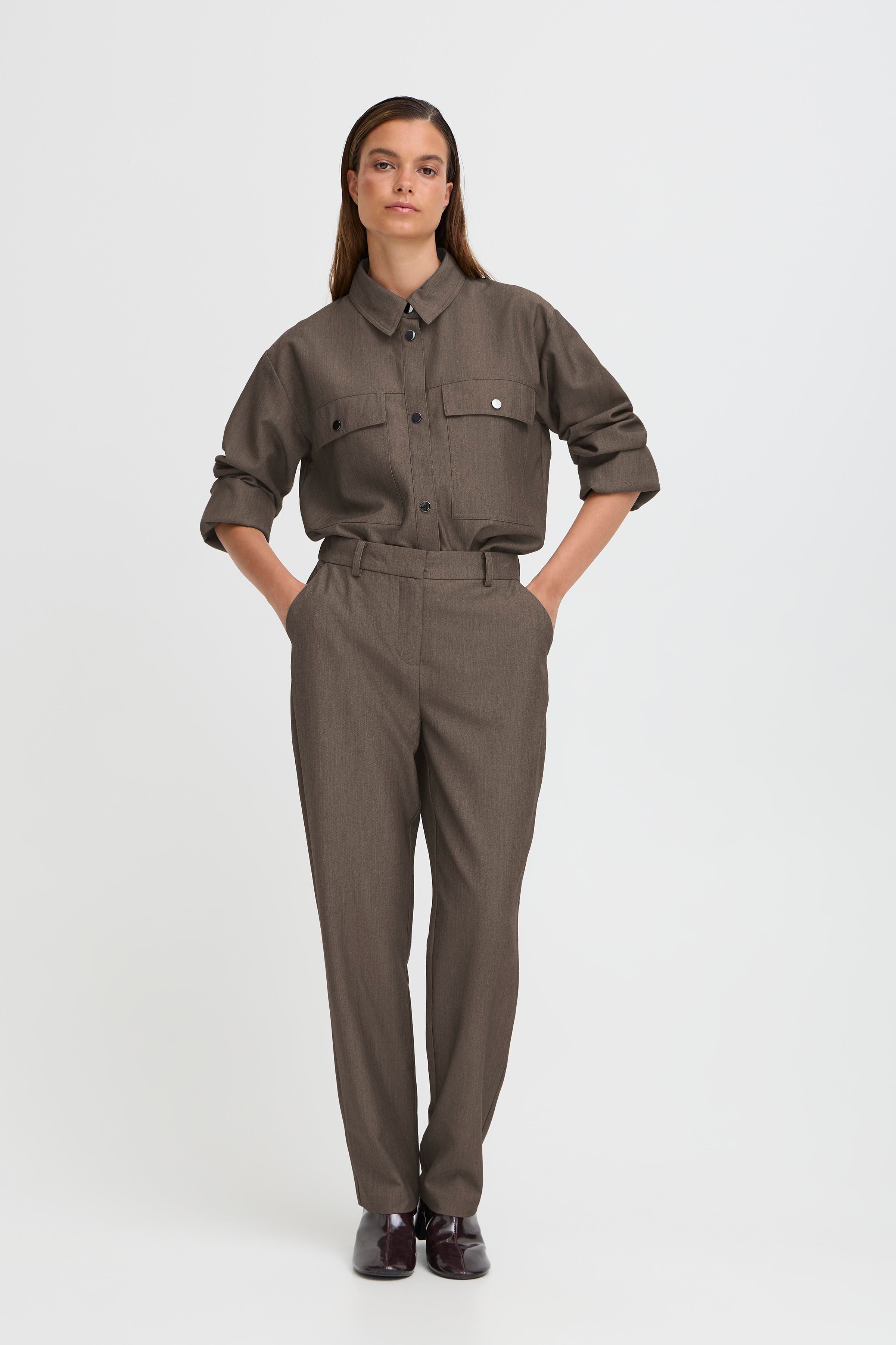 B young Bydanta Trouser-Trouser-White finn