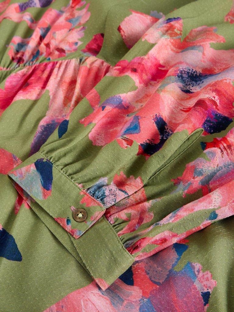 White Stuff Lucy Midi Dress-White Stuff-White finn