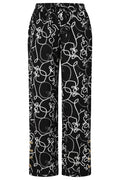 Alaia Swirl Print Pant-Trouser-White finn
