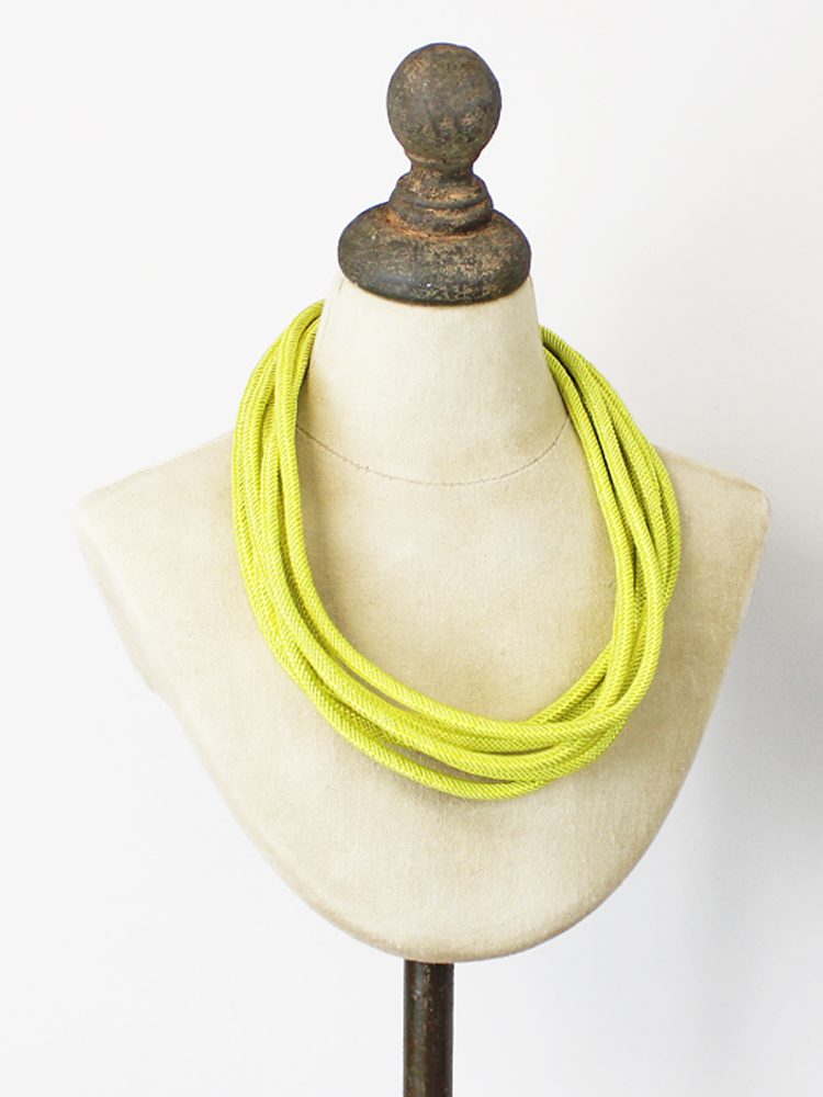Short Multi Strand Cord Necklace AR6603