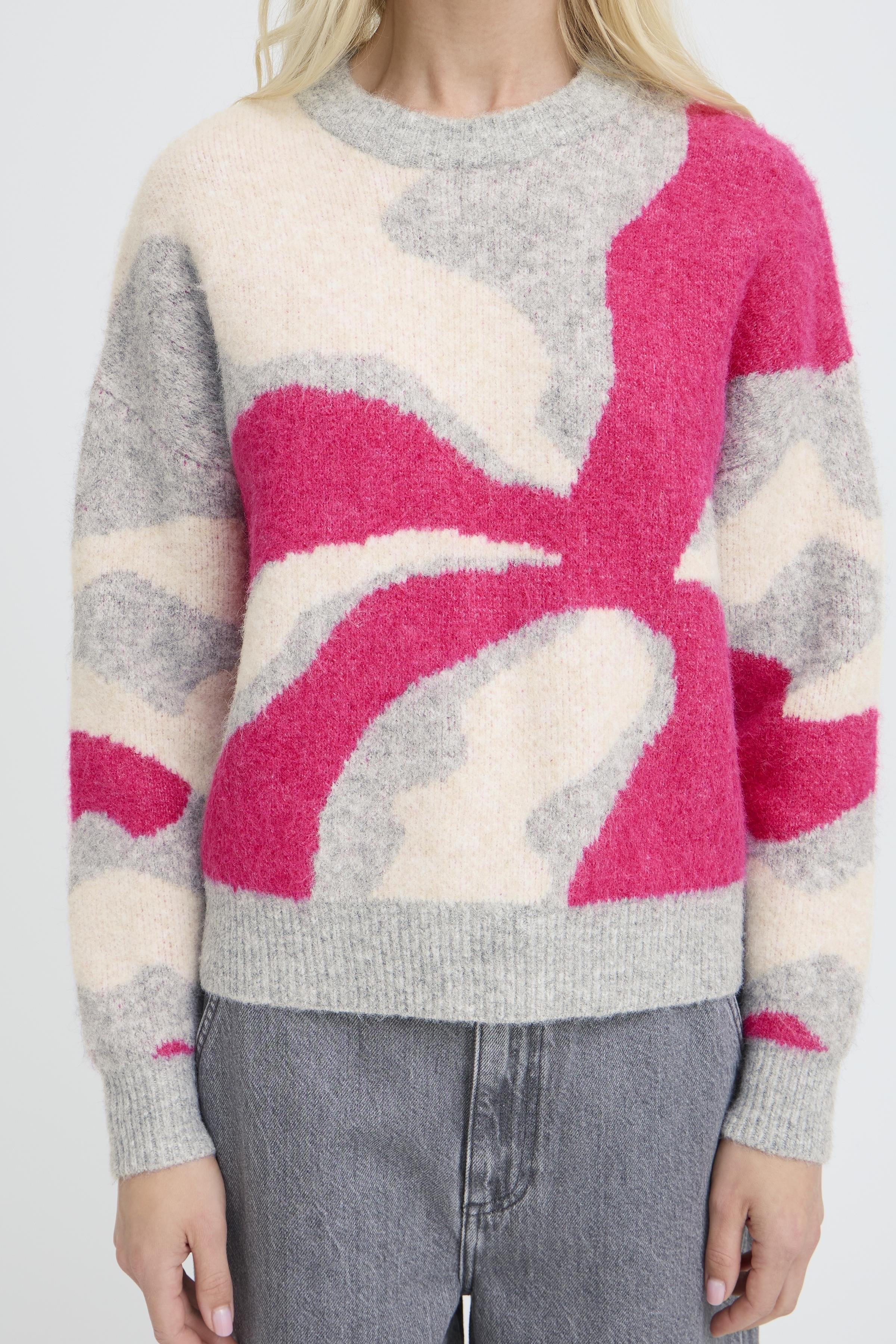 B young Byomea Abstract Jumper-b.young-White finn
