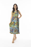 Orientique Tayrona Dress Layers Sleeveless-Orientique-White finn