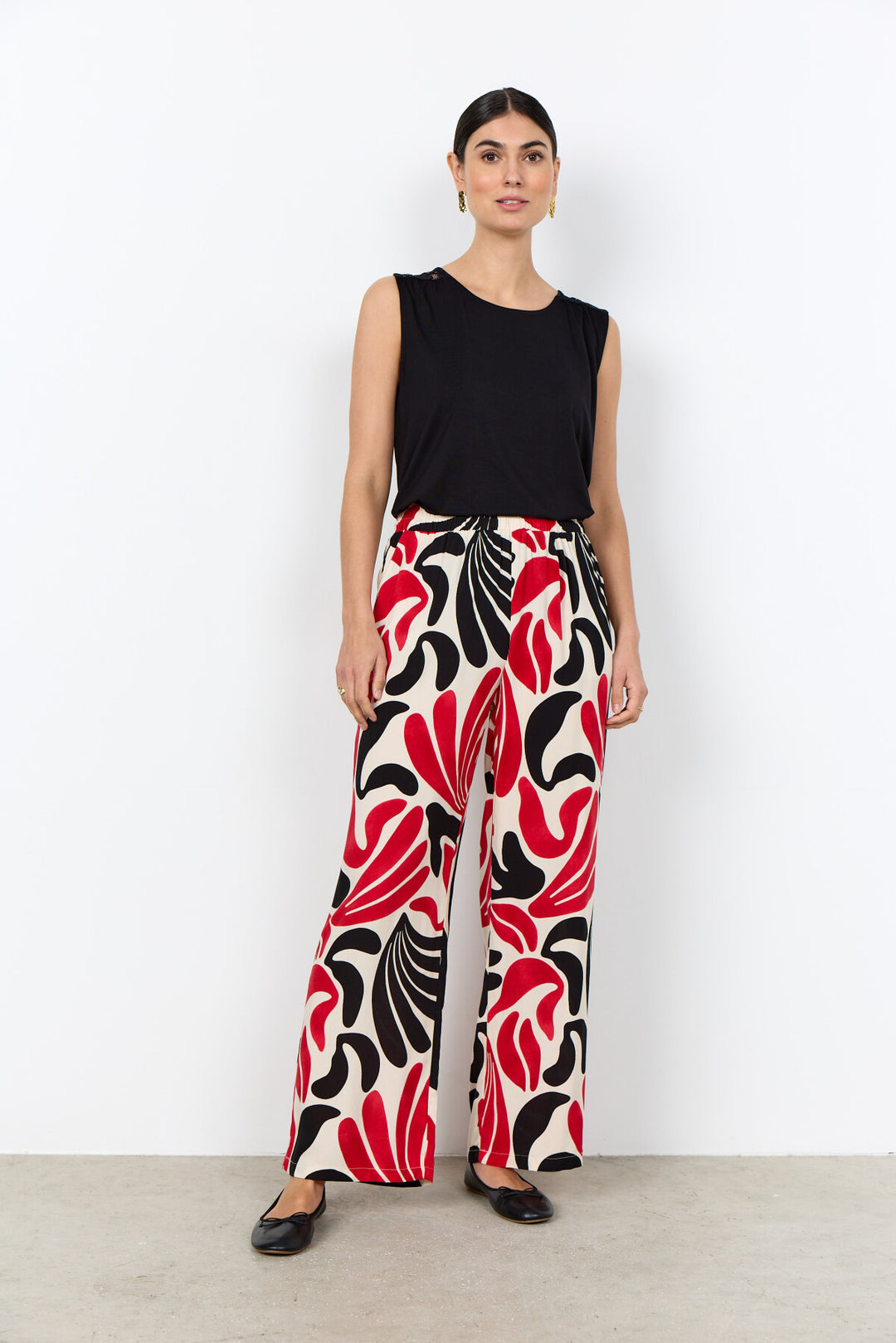 Soya Concept SC-FELDI 3-C Pants Red