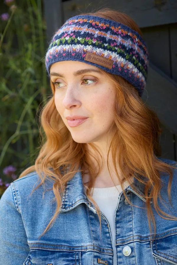 Pachamama Iona Headband-Pachamama-White finn
