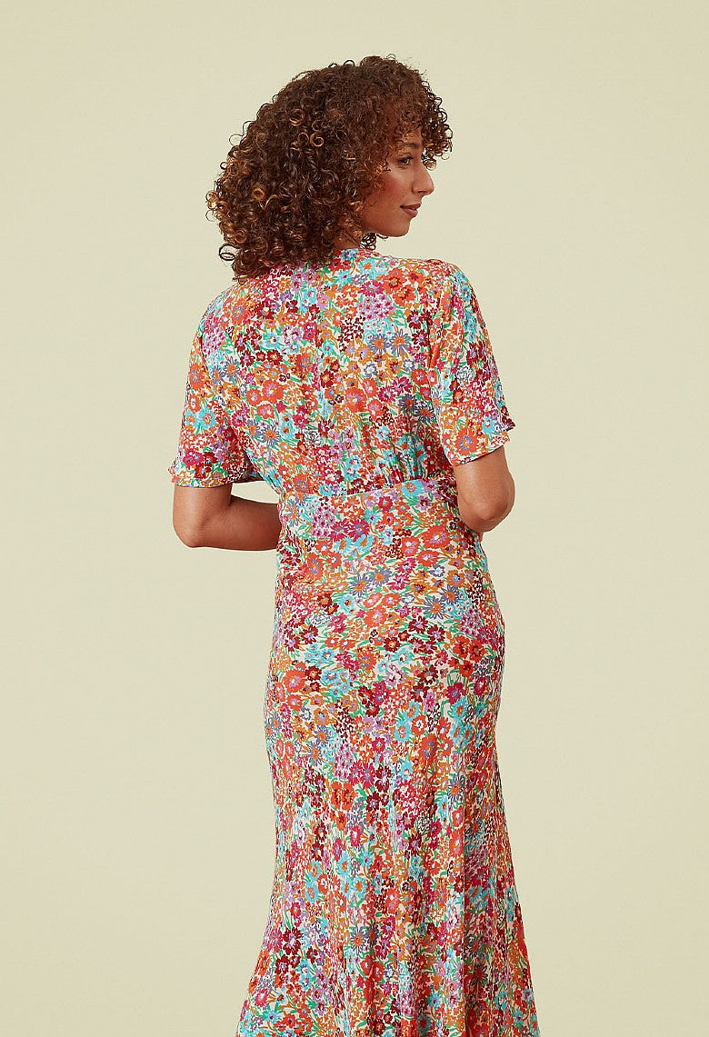 Adini Wildflower Louetta Dress - Multi-Dress-XS-