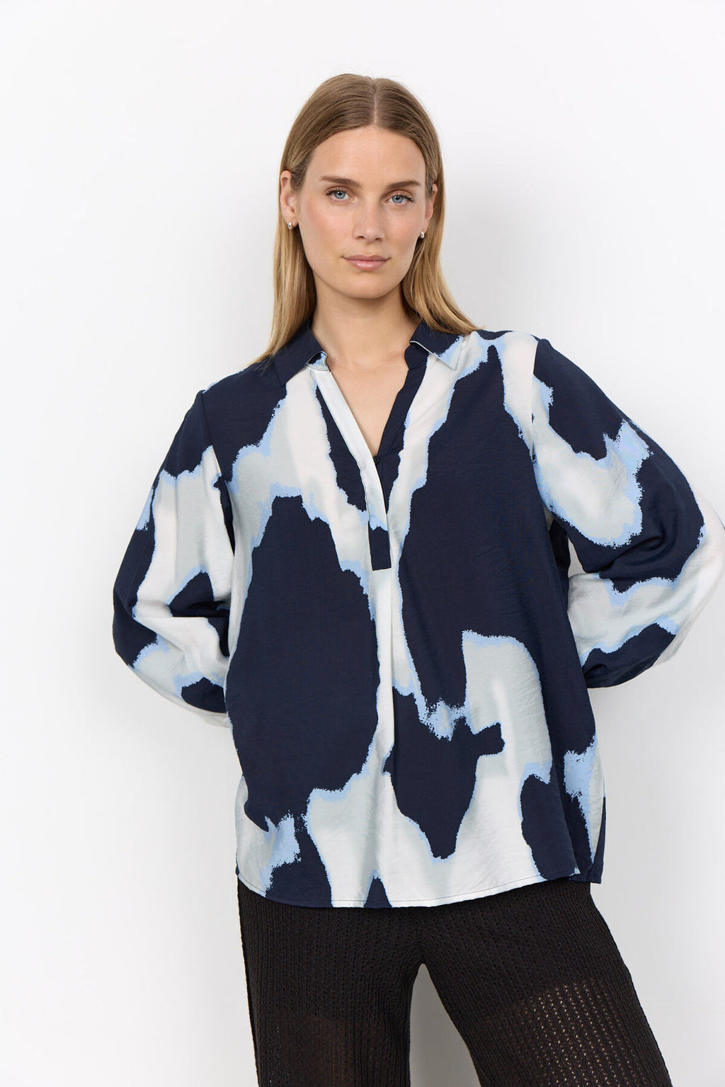 Soya Concept SC Gladis 1 Blouse Navy