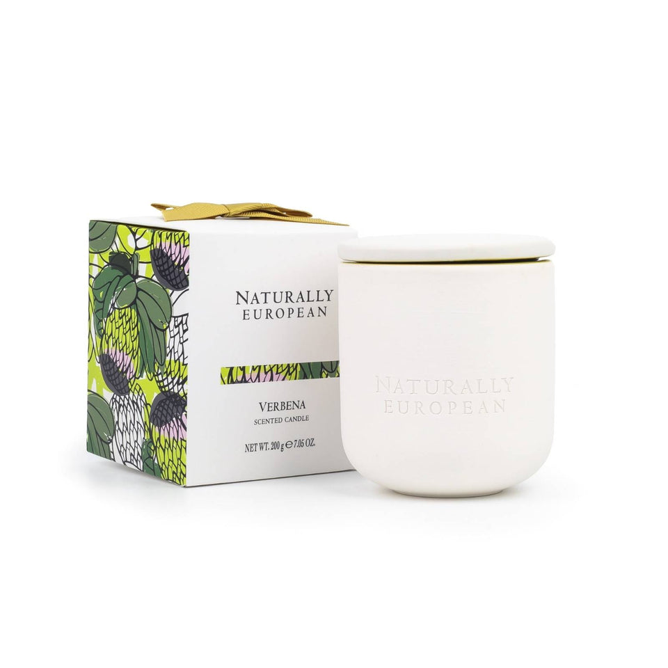 Naturally European Verbena 200g Candle