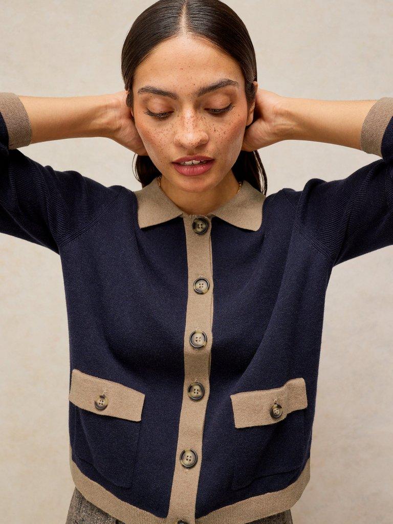 White Stuff charlotte collar cardi