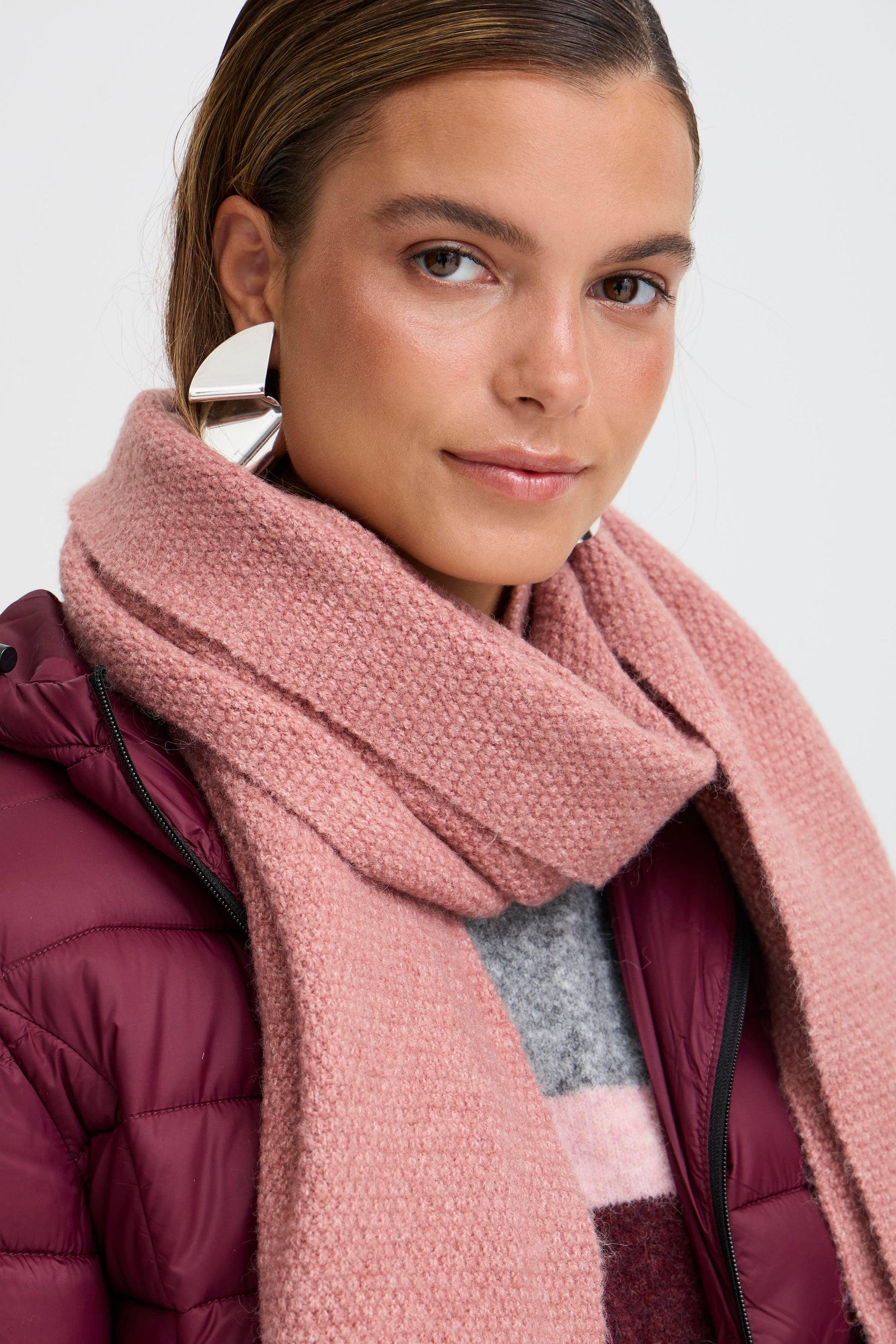 B young Byvilko Scarf-b.young-White finn