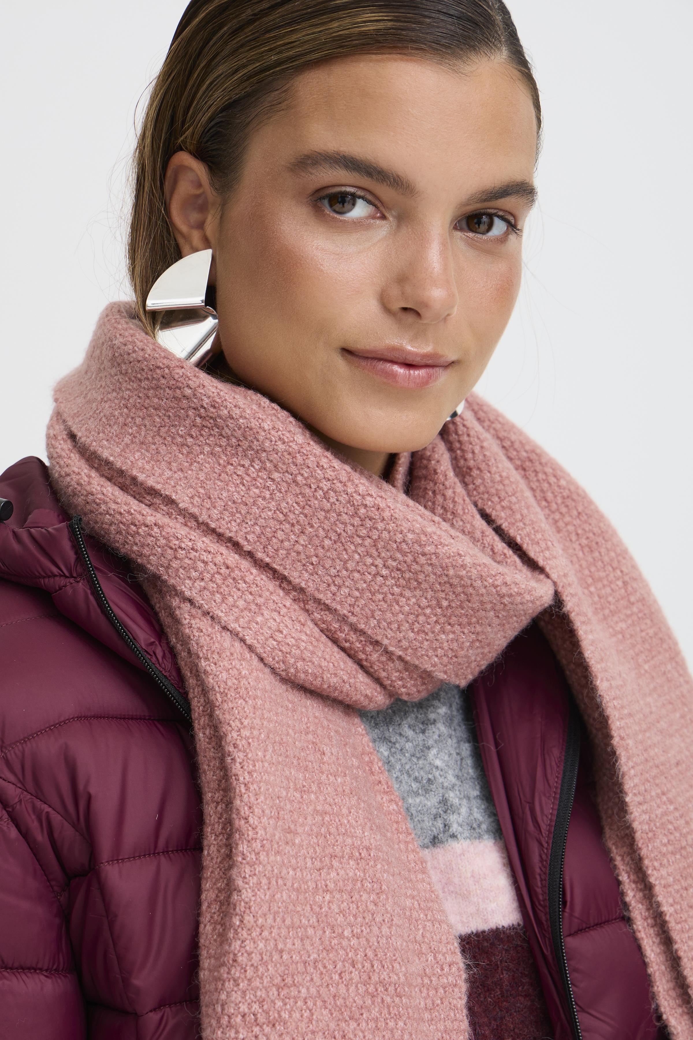 B young Byvilko Scarf-Scarves-White finn